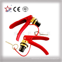 Shutoff Valves for Fire Extinguishers